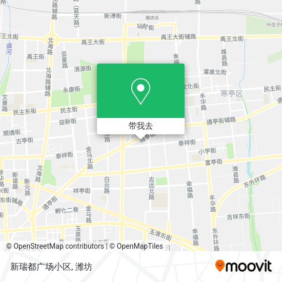 新瑞都广场小区地图