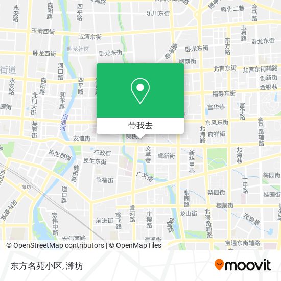 东方名苑小区地图