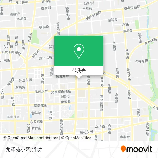 龙泽苑小区地图