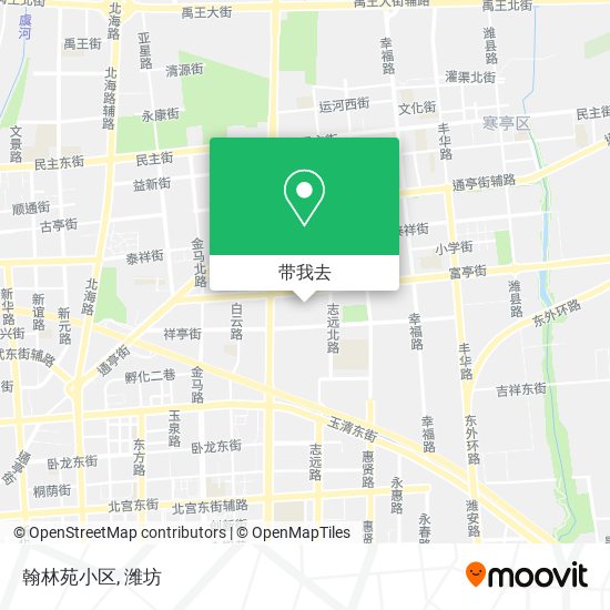 翰林苑小区地图