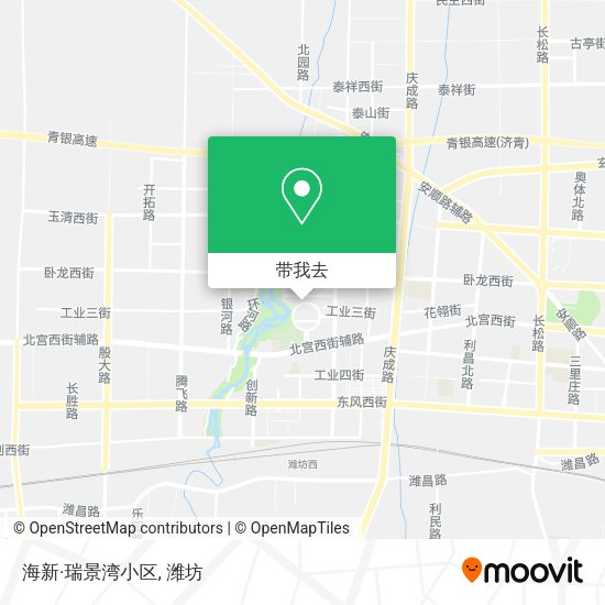 海新·瑞景湾小区地图