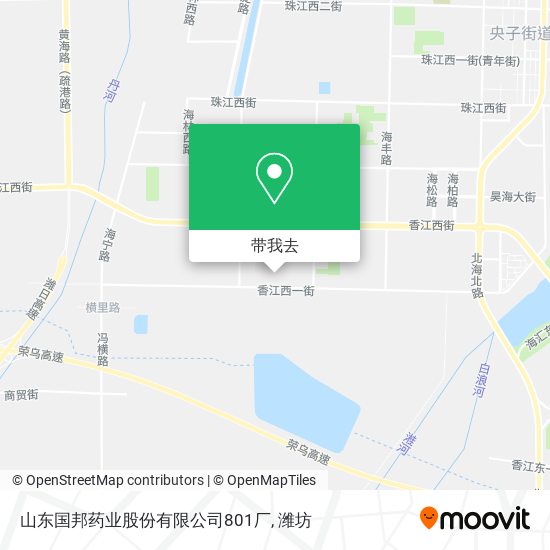 山东国邦药业股份有限公司801厂地图