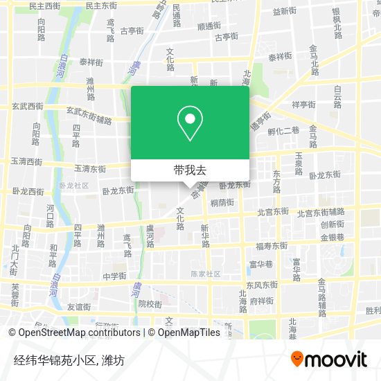 经纬华锦苑小区地图