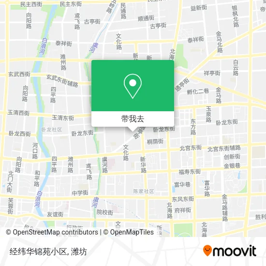 经纬华锦苑小区地图