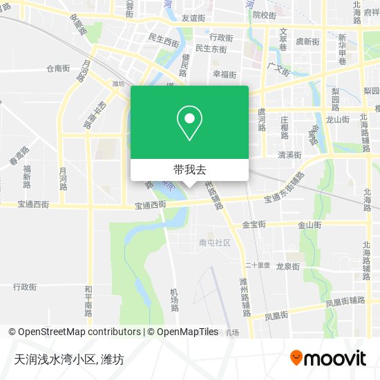 天润浅水湾小区地图