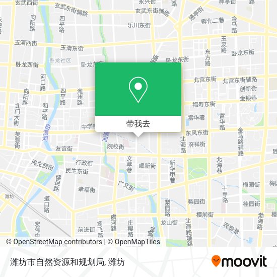 潍坊市自然资源和规划局地图