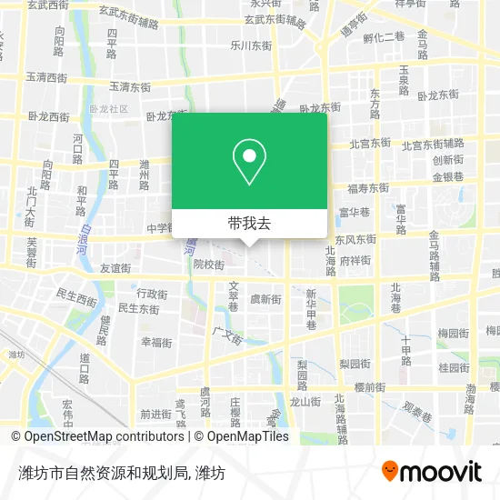潍坊市自然资源和规划局地图