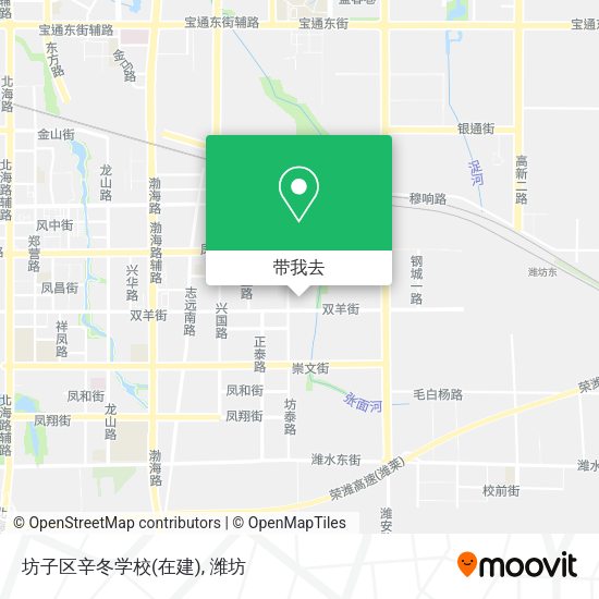 坊子区辛冬学校(在建)地图
