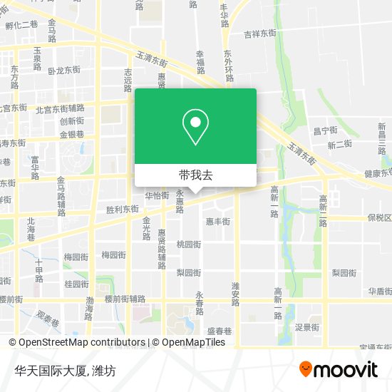 华天国际大厦地图