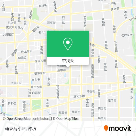 翰香苑小区地图