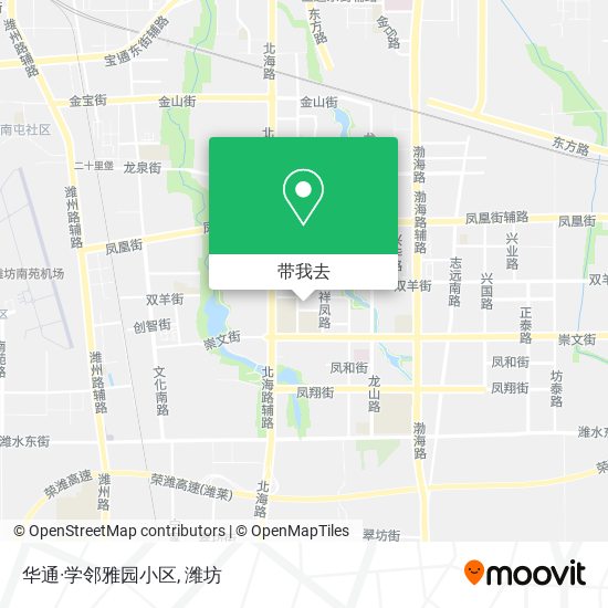 华通·学邻雅园小区地图