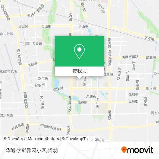 华通·学邻雅园小区地图