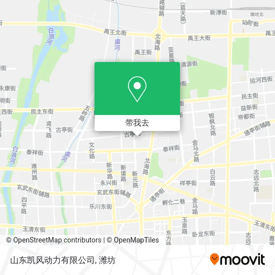 山东凯风动力有限公司地图