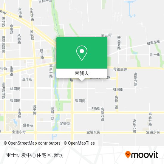 雷士研发中心住宅区地图