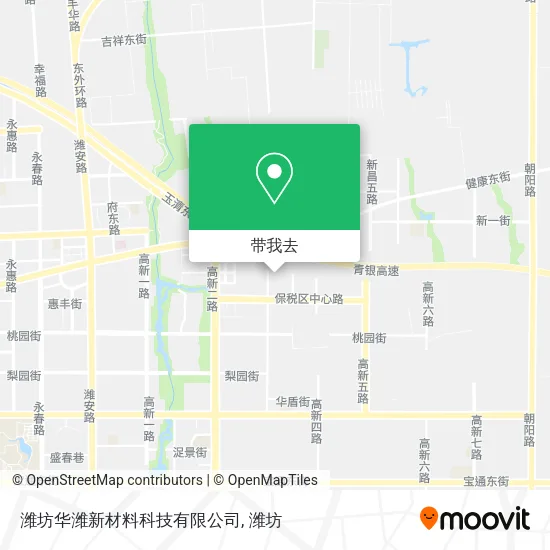 潍坊华潍新材料科技有限公司地图