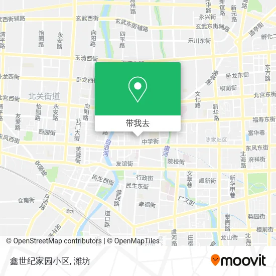 鑫世纪家园小区地图
