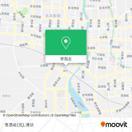 售票处(北)地图