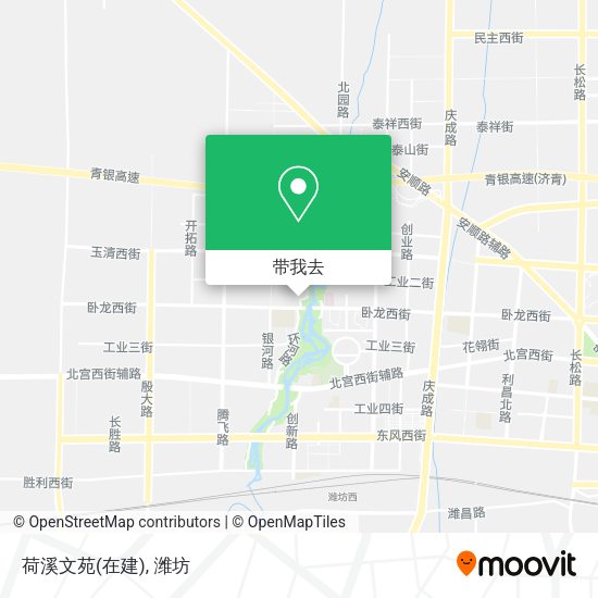 荷溪文苑(在建)地图