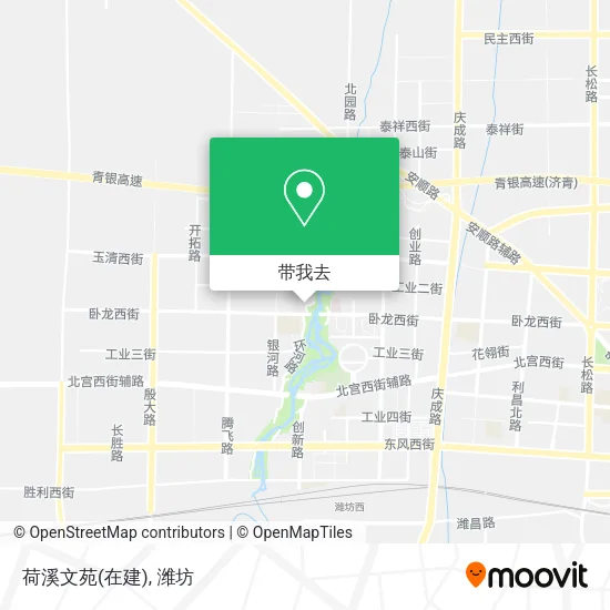 荷溪文苑(在建)地图