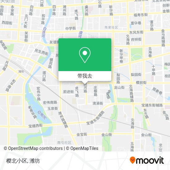 樱北小区地图
