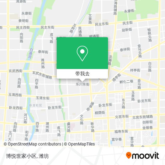 博悦世家小区地图