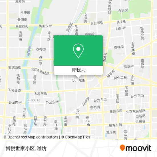 博悦世家小区地图