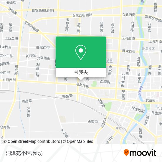 润泽苑小区地图