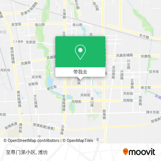 至尊门第小区地图