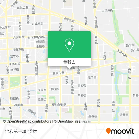 怡和第一城地图