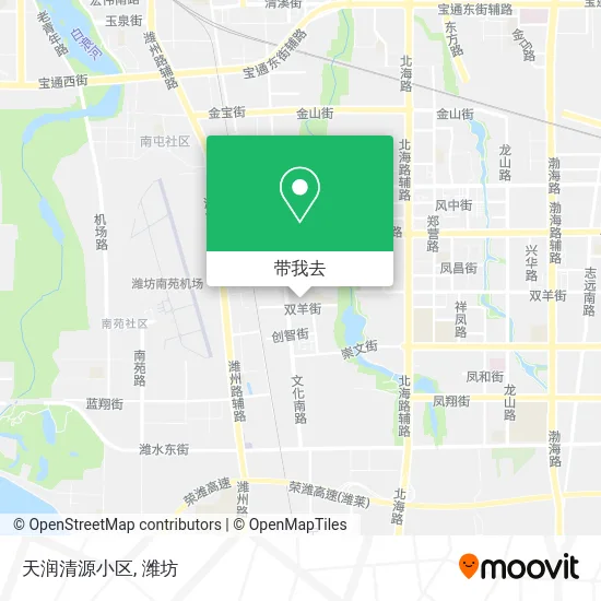 天润清源小区地图