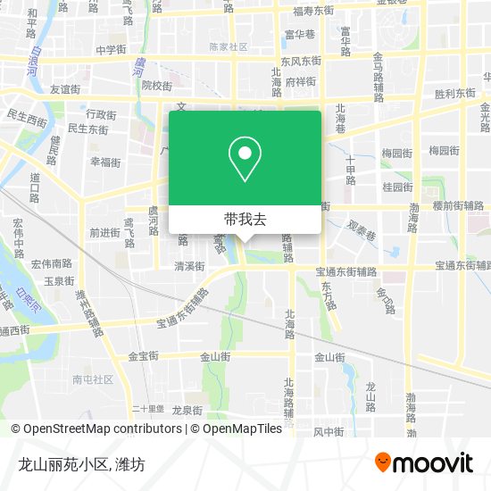 龙山丽苑小区地图