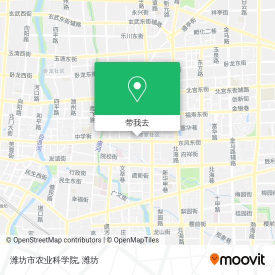 潍坊市农业科学院地图