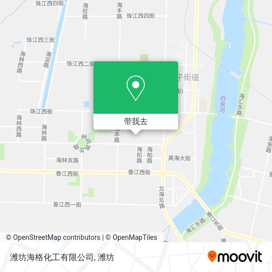 潍坊海格化工有限公司地图