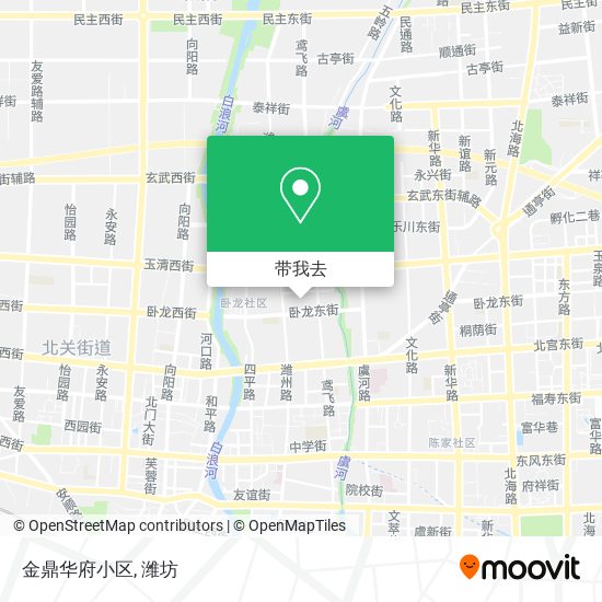 金鼎华府小区地图