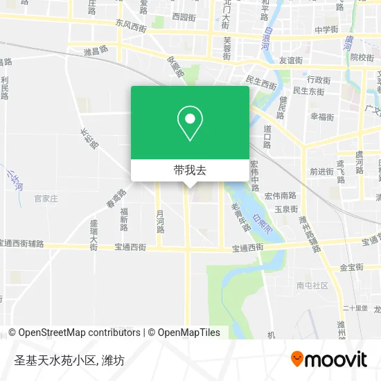 圣基天水苑小区地图
