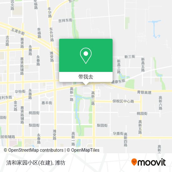 清和家园小区(在建)地图