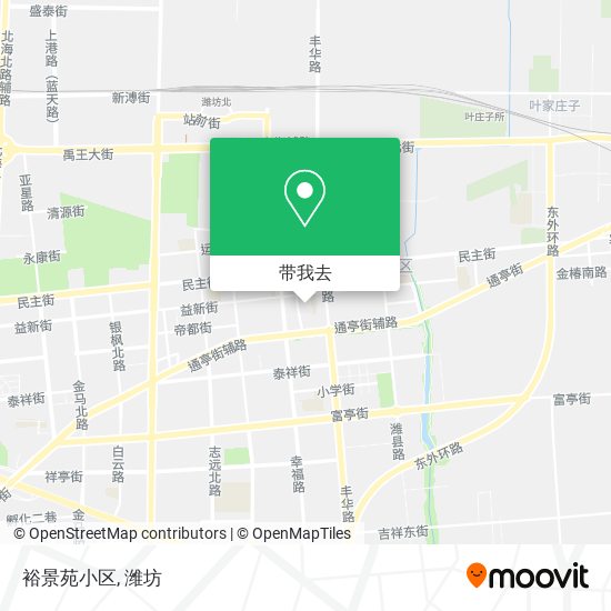 裕景苑小区地图