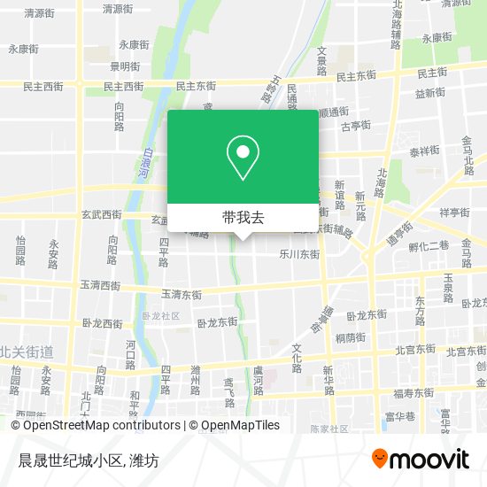 晨晟世纪城小区地图