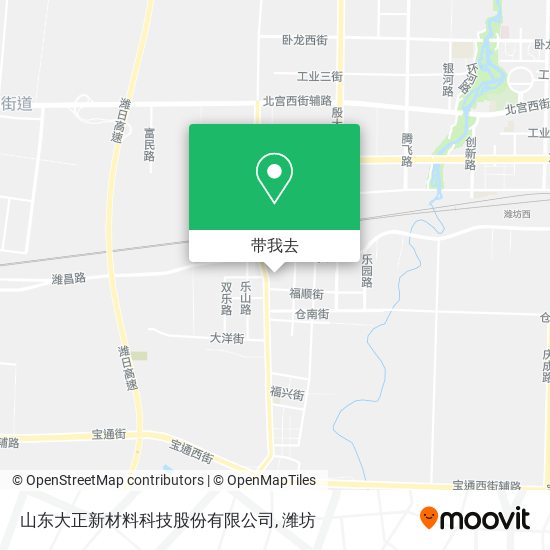 山东大正新材料科技股份有限公司地图