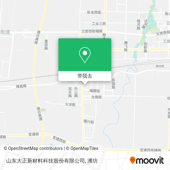 山东大正新材料科技股份有限公司地图