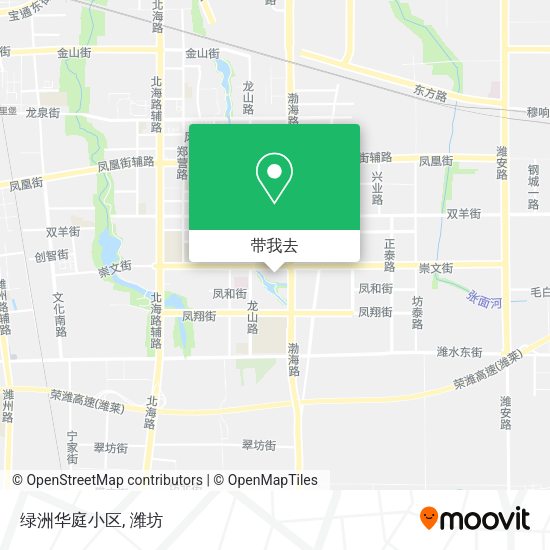 绿洲华庭小区地图