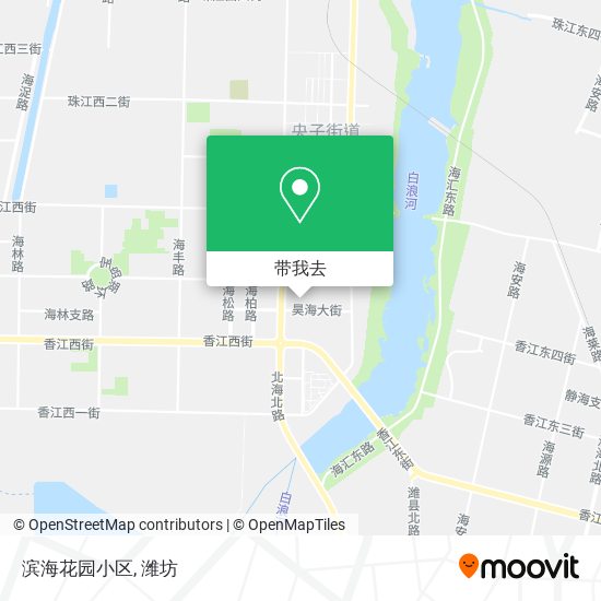滨海花园小区地图