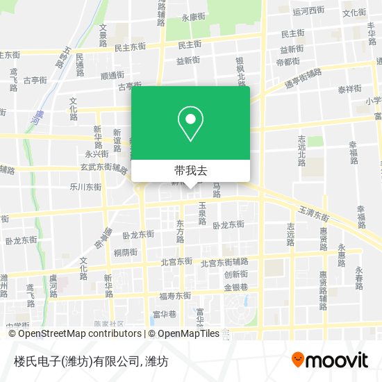 楼氏电子(潍坊)有限公司地图