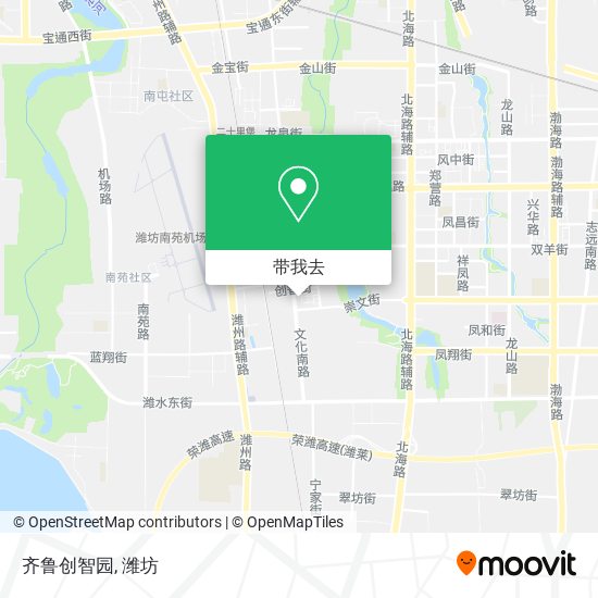 齐鲁创智园地图