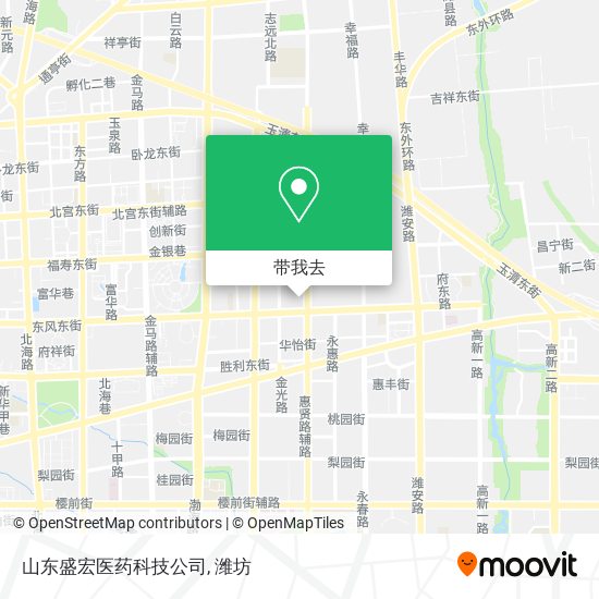 山东盛宏医药科技公司地图