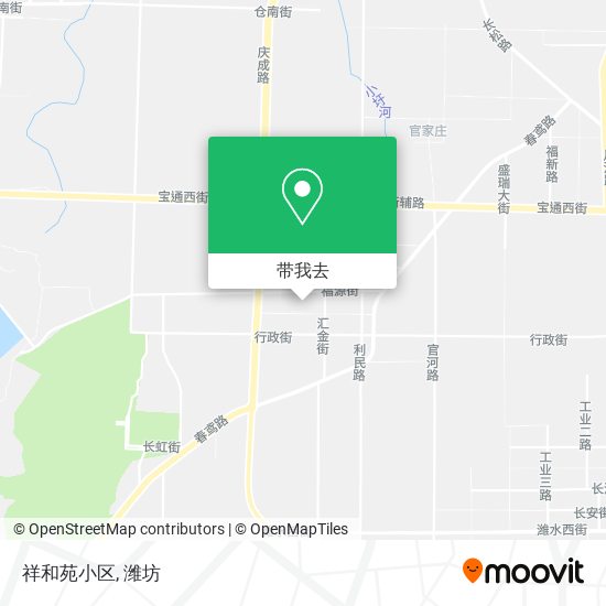 祥和苑小区地图