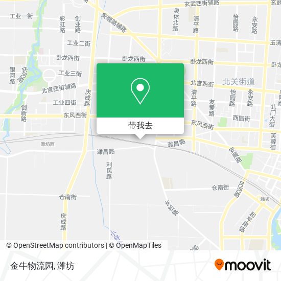 金牛物流园地图