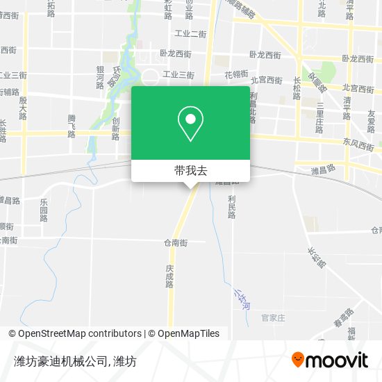 潍坊豪迪机械公司地图
