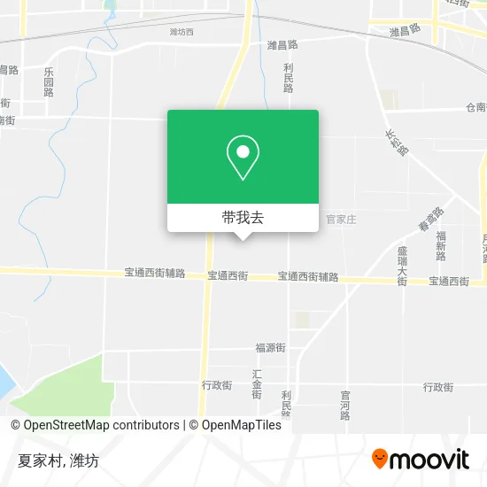 夏家村地图