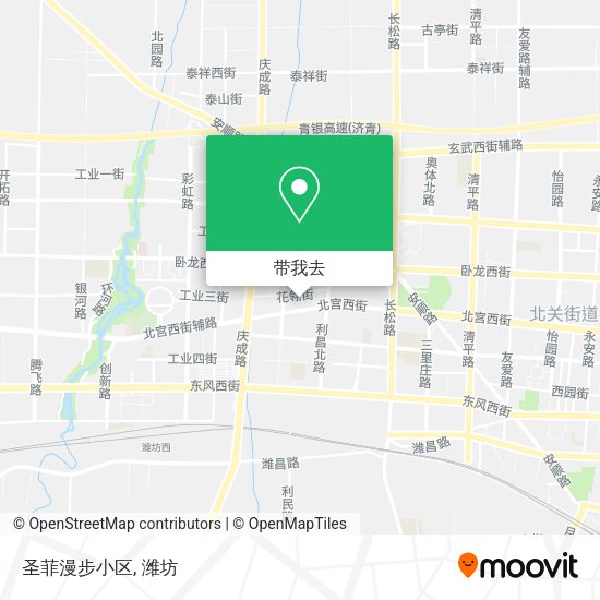圣菲漫步小区地图